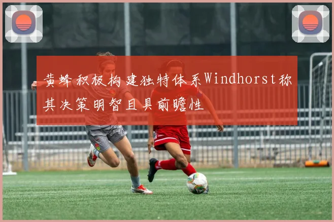 黄蜂积极构建独特体系Windhorst称其决策明智且具前瞻性